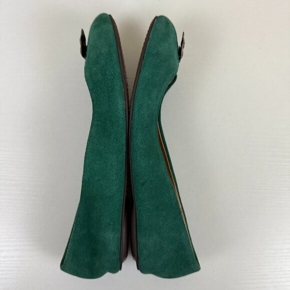 Anthropologie Pilcro and the Letterpress Suede Flats - Picture 6 of 11
